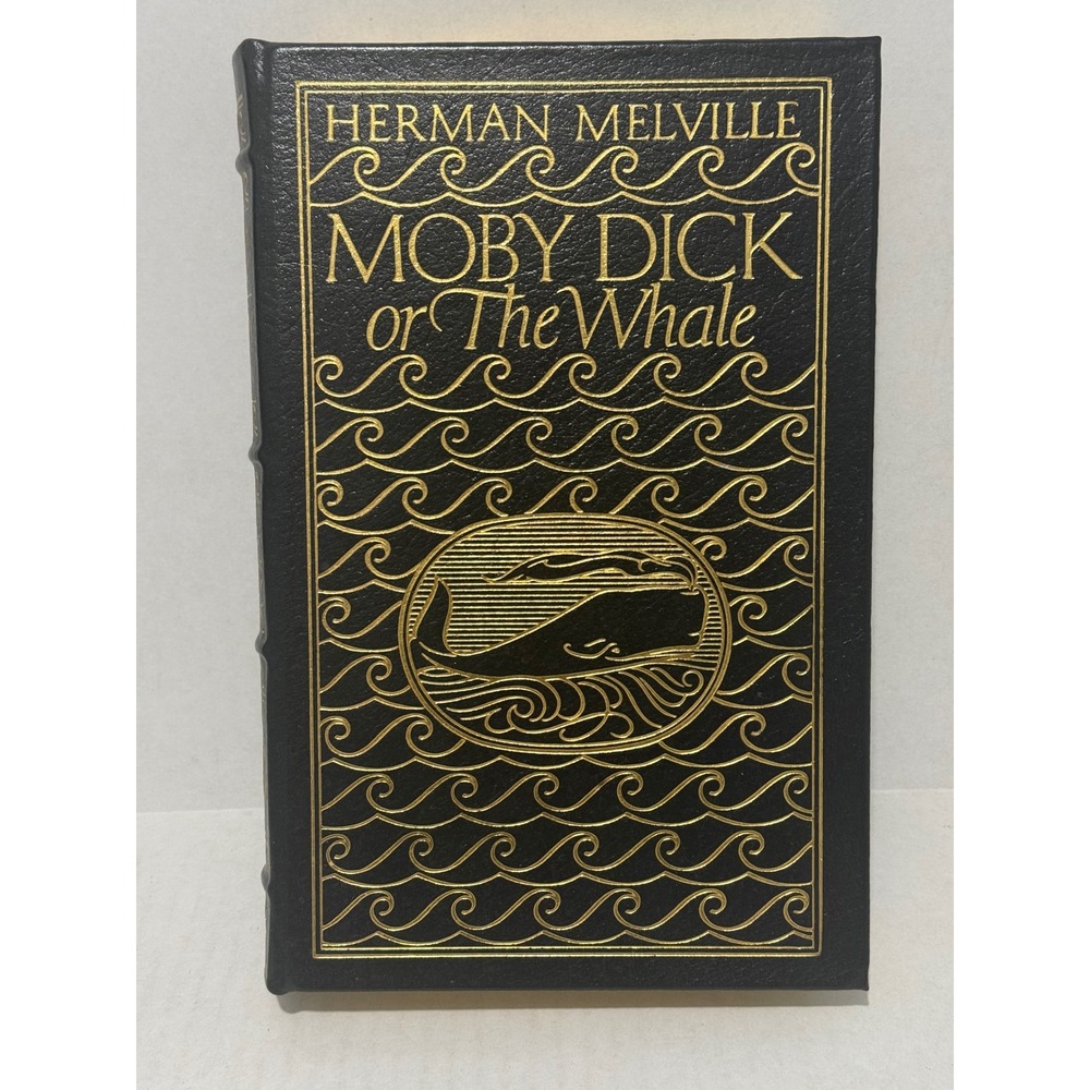 Easton Press Moby Dick Herman Melville Leather Bound Gold Gilt Collector Edition